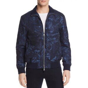 Michael Kors Tropical Printed Mens Bomber Jacket - Size 3XL